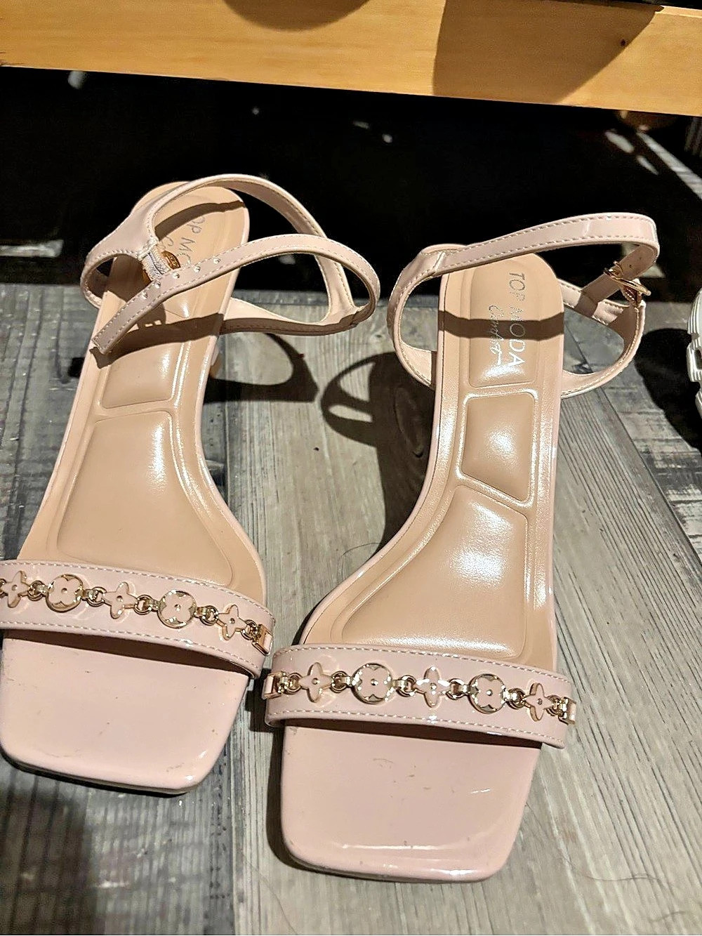 Top Moda Women's Heels Pink US 8